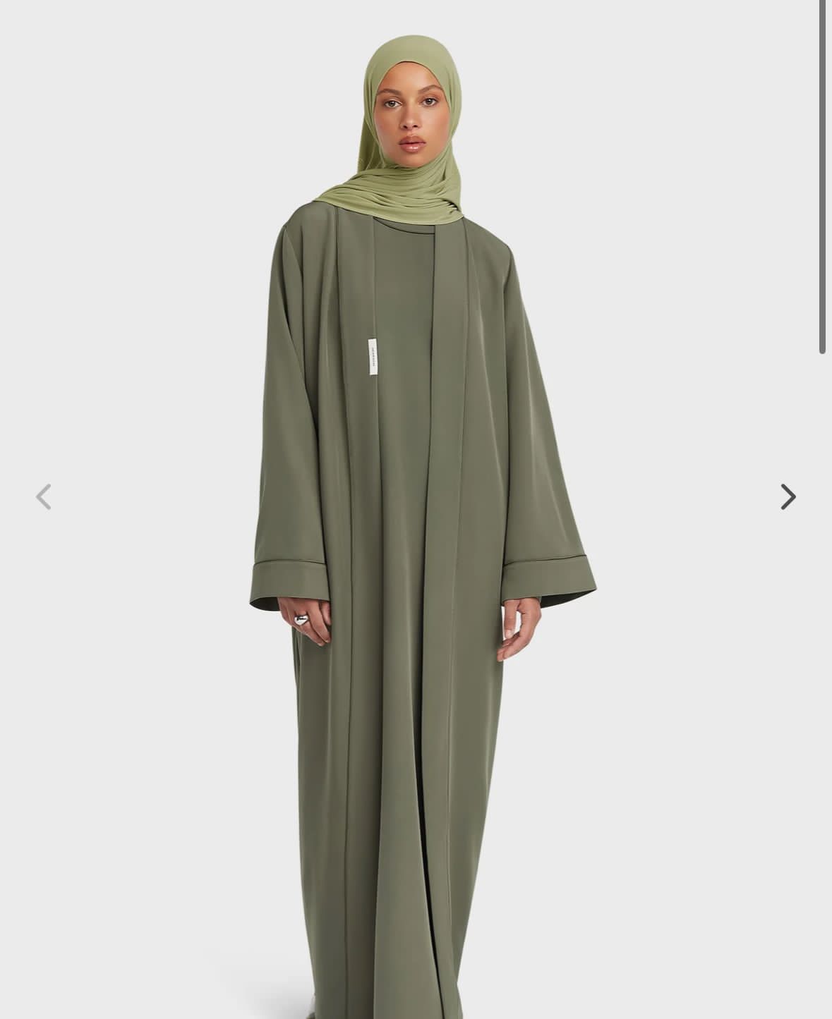 Olive Green Premium Abaya